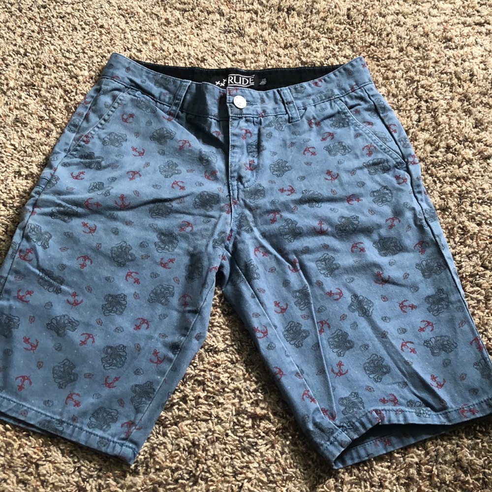 Nautical Jean Shorts